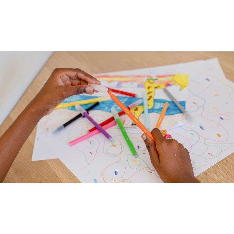 Bic, Kids, Visa, carioci, 18 culori