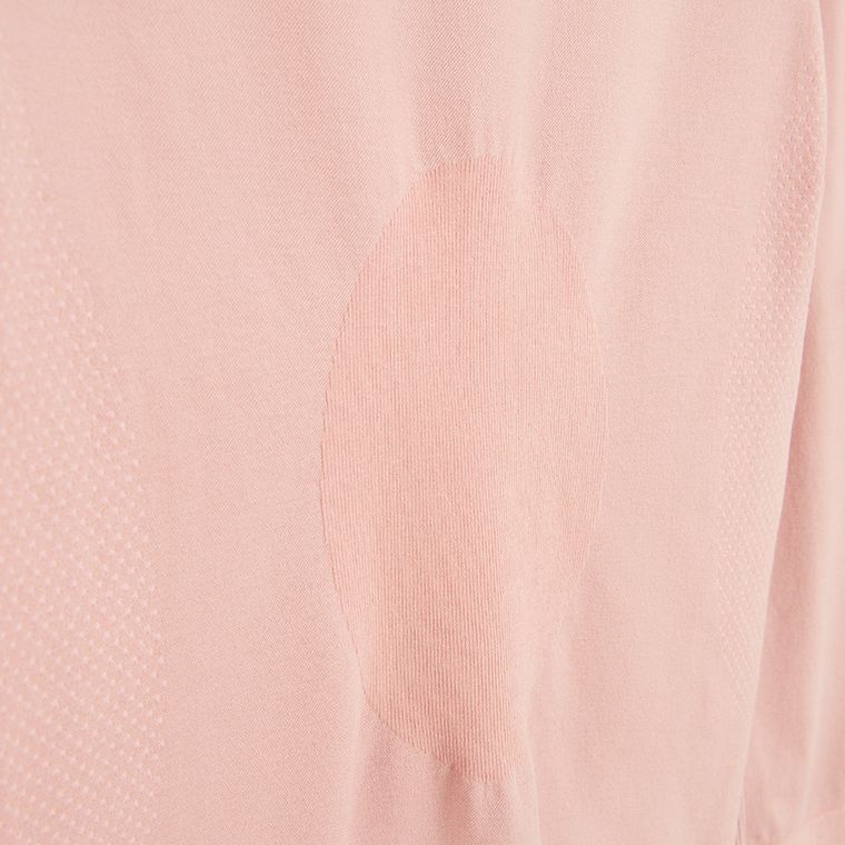 Bluza termoactiva roz cu adaos de lana NOWEAR