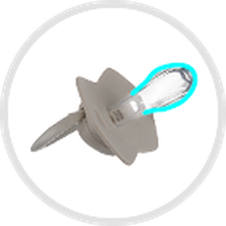 Canpol babies, Royal Baby, suzeta din silicon, simetrica, 0-6m, 2 buc., albastru