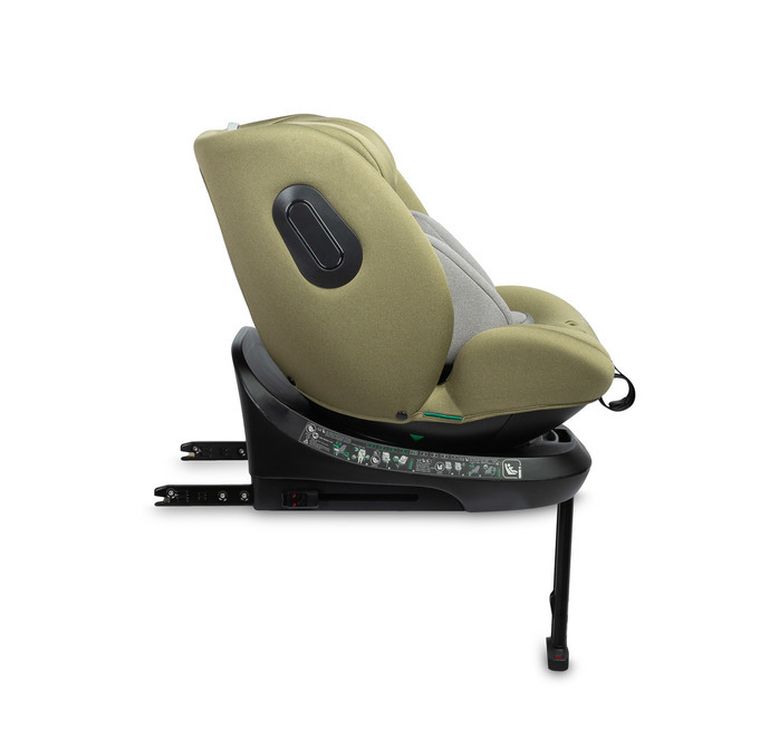 Caretero, Bosco I-Size, scaun auto, olive, 40-150 cm