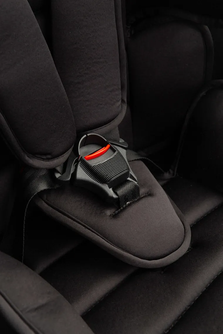 Caretero, Falcon i-Size, scaun auto, negru, 76-150 cm