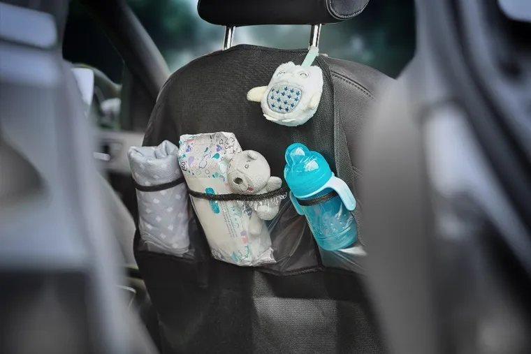 Caretero, set covoras de protectie + organizator de scaune