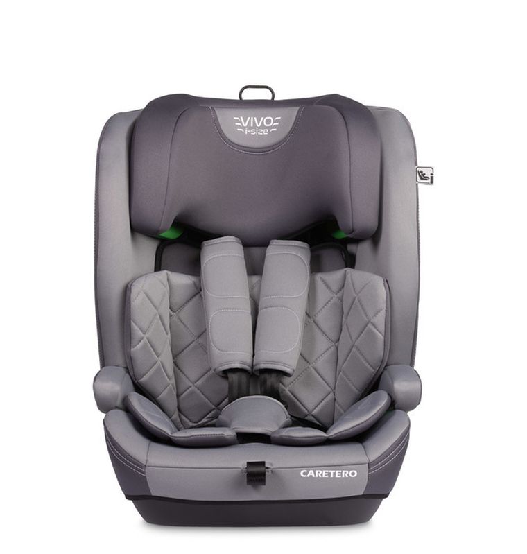 Caretero, Vivo i-Size, scaun, grey, 76-150 cm