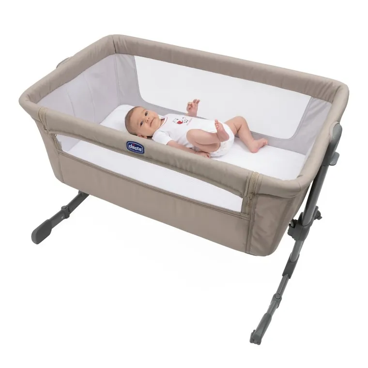 Chicco, Co-Sleeping Next2me, Essential, patut atasabil, Dune