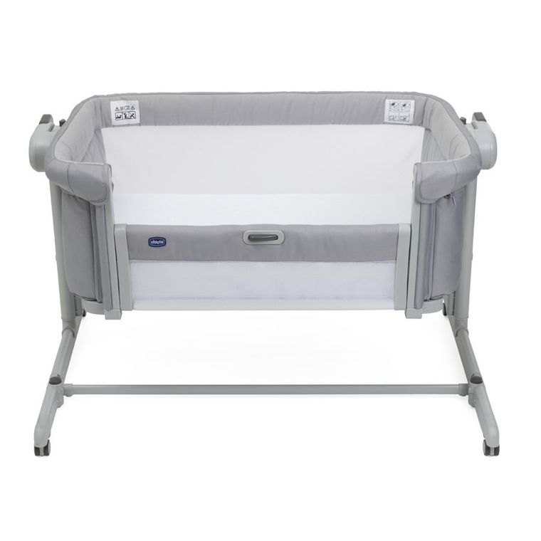 Chicco, Co-Sleeping Next2me, Magic Evo, patut atasabil, Grey Mist