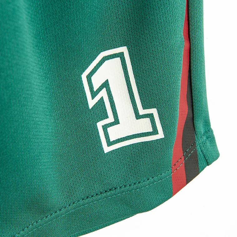Cool Club, Fotbal set pentru baieti, Tricou, Pantaloni scurti, rosu-verde
