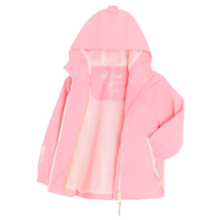 Cool Club, Geaca de ploaie cu gluga pentru fete, roz
