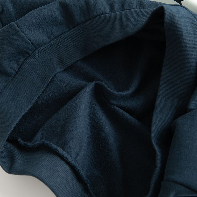 Cool Club, Hanorac cu gluga pentru fete, calduros, bleumarin, imprimeu Hello Kitty and Friends