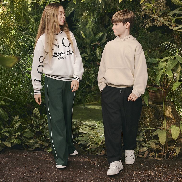 Cool Club, Pantaloni trening pentru baieti, balloon, negru