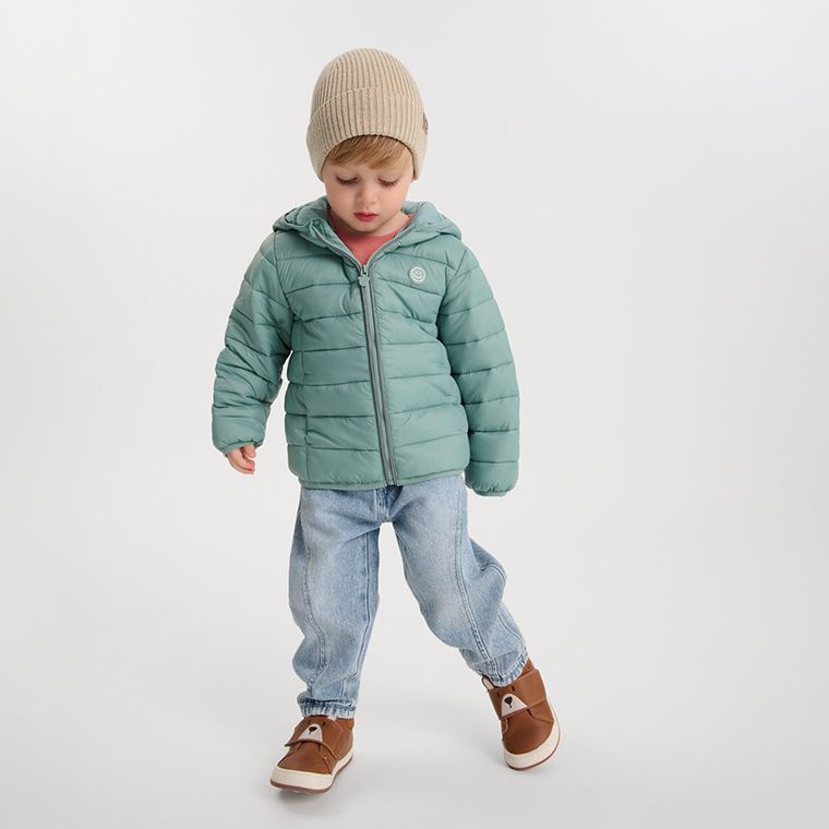 Cool Club, Pantofi sport pentru baieti, maro, parfumati, brant din piele, talpa Barefoot