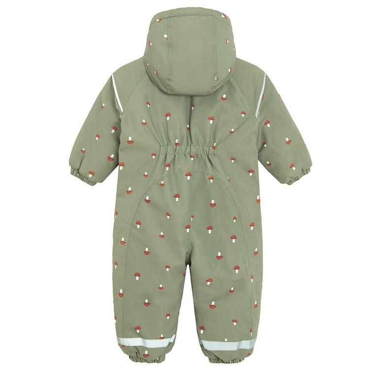 Cool Club, Salopeta cu gluga pentru baieti, calduroasa, verde