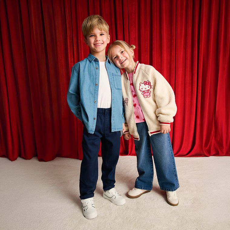 Cool Club, Set pentru baieti, Pantaloni din textil, loose, Bretele, bleumarin