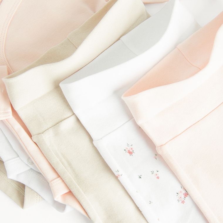 Cool Club, Set pentru fete, Body cu maneca lunga, Pantaloni fara botosei, mix, set, 3 buc.