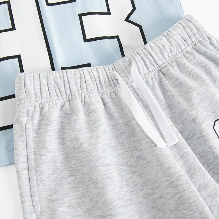 Cool Club, Set pentru fete, Tricou, crop top, Pantaloni scurti, mix