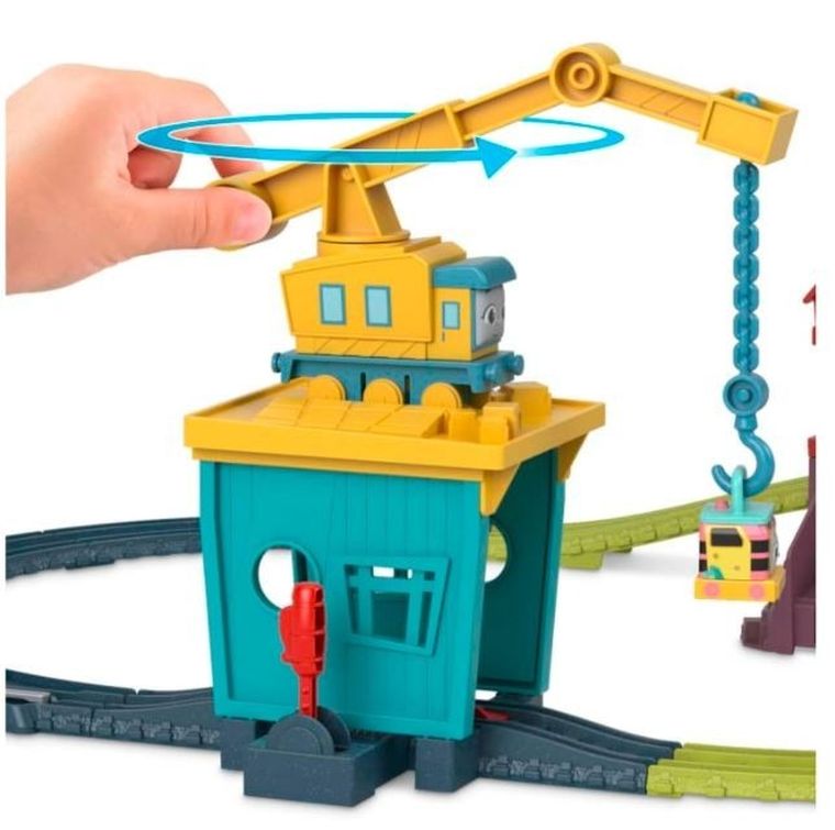 Fisher-Price, Thomas & Friends, Fix'em Up Friends, set de joaca cu locomotiva
