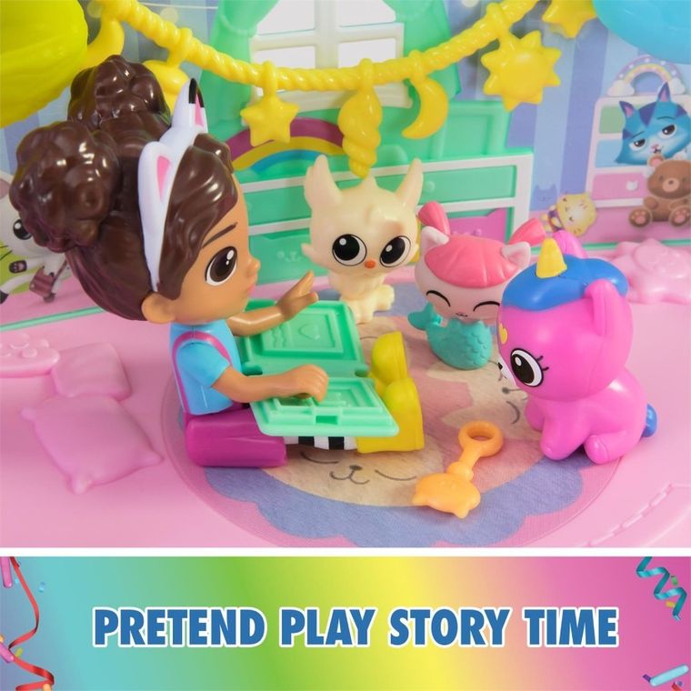 Gabby's Dollhouse, Kitty Care Ear Purrfect Playroom, set de figurine