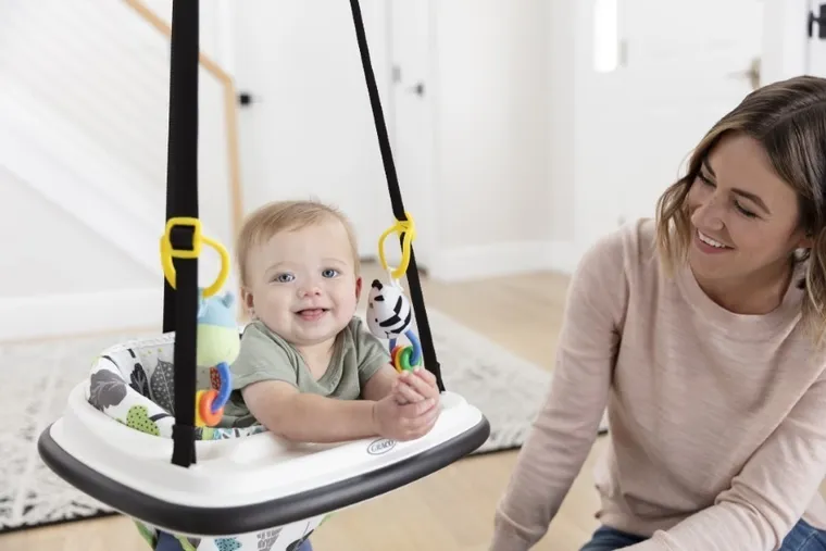 Graco, Bumper Jumper Up & Away, leagan de sarit