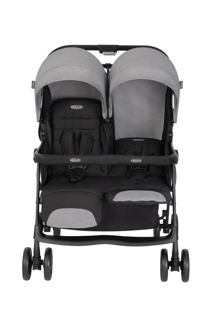 Graco, DuoRide, carucior sport dublu, Steeple Gray