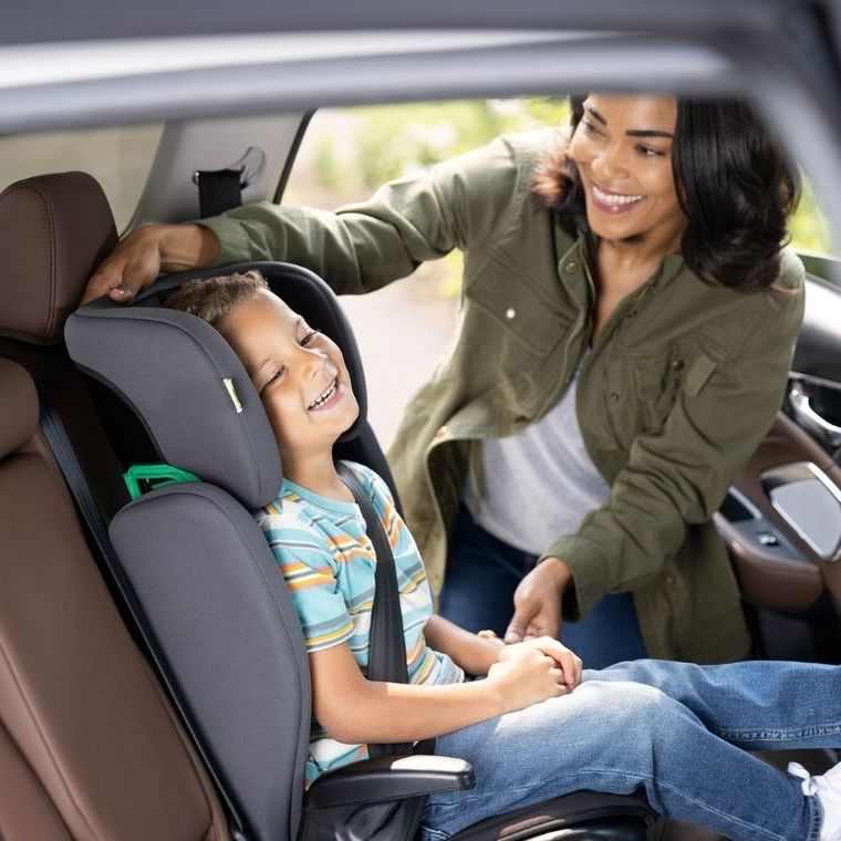 Graco, Junior Maxi, I-Size R129, scaun auto, Midnight, 100-150 cm