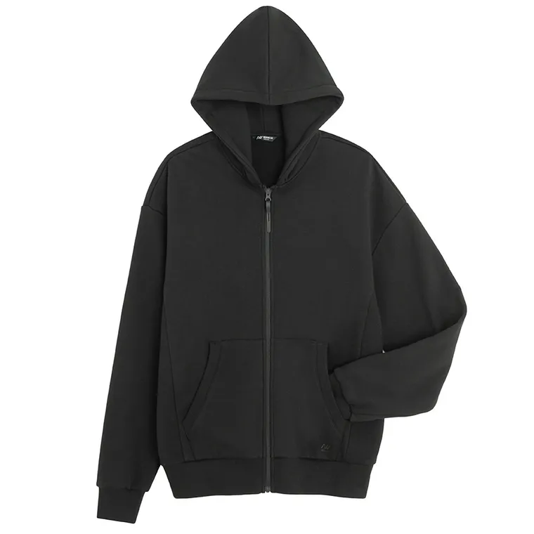 Hanorac oversize cu fermoar NOWEAR