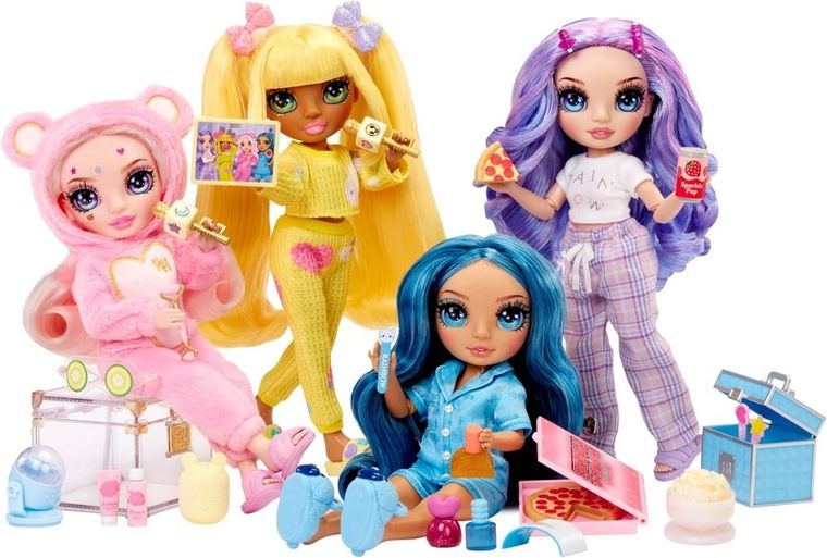Junior High PJ Party Fashion Doll, Violet, papusa fashion