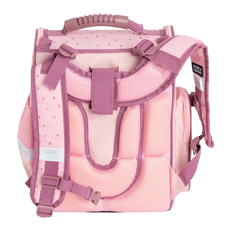 Kayokki, ghiozdan, roz, pisica