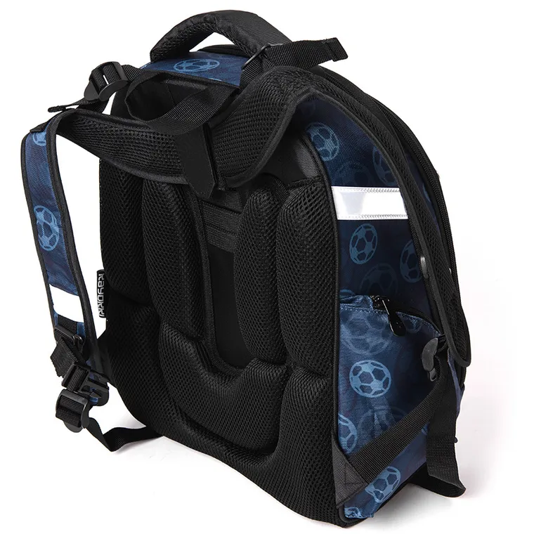 Kayokki, rucsac pentru scoala cu 1 compartiment, fotbal