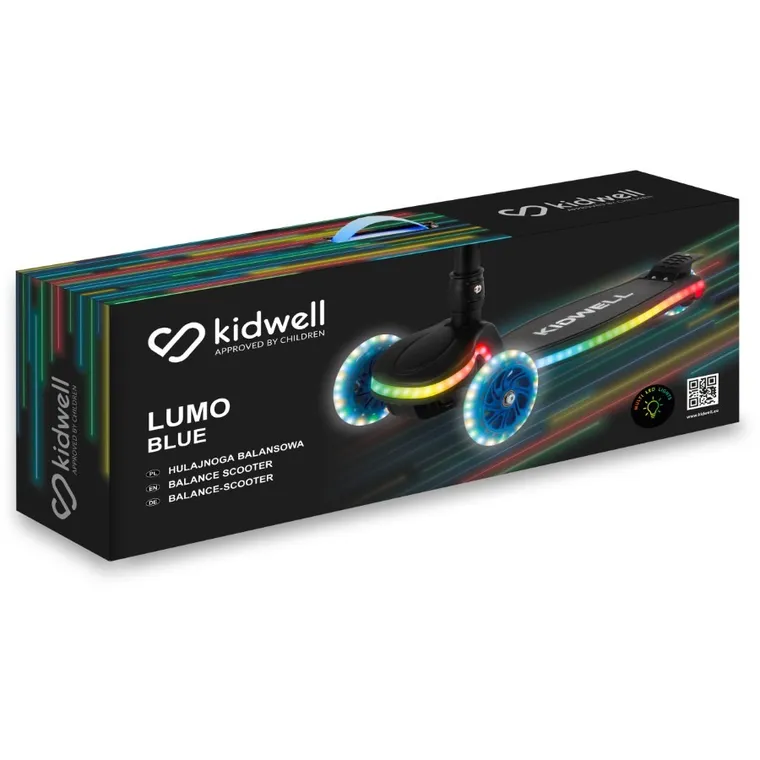 Kidwell, Lumo, trotineta cu 3 roti, albastru