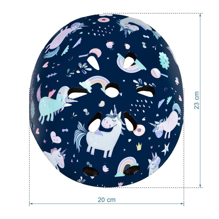 Kidwell, Orix Plus, casca de protectie, Unicorns, marime S