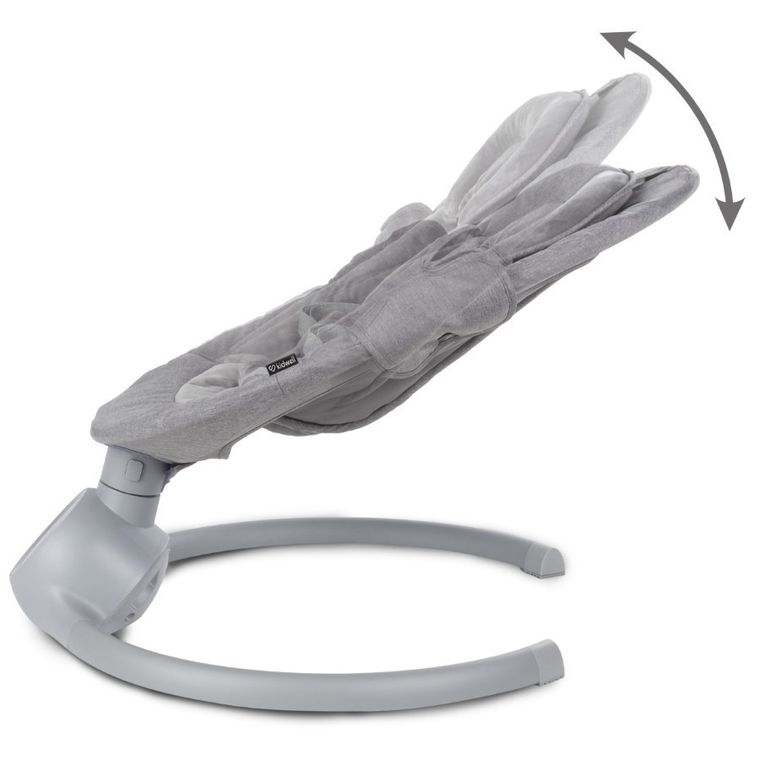 Kidwell, Reve, Scaun electric pentru bebelusi, 2in1, gri-argintiu
