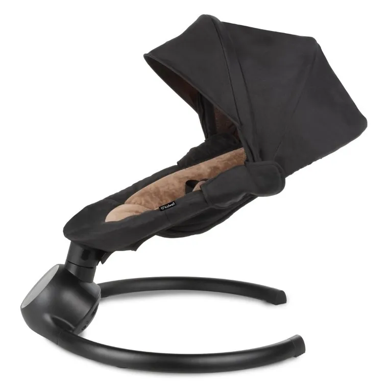Kidwell, Reve, Scaun electric pentru bebelusi, 2in1, negru-auriu