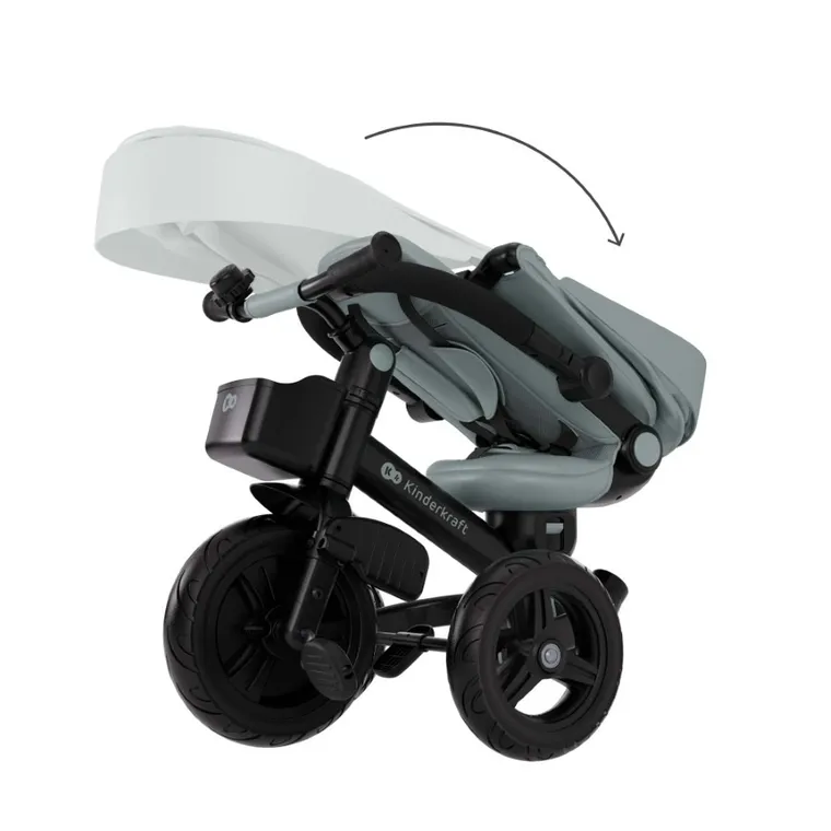 Kinderkraft, Aveo 2 Plus, tricicleta multifunctionala 6in1, Green