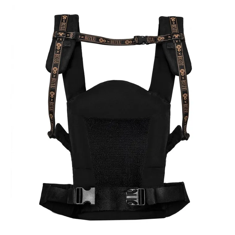 Kinderkraft, Bizuu, Huggy, marsupiu ergonomic, Lunar Black