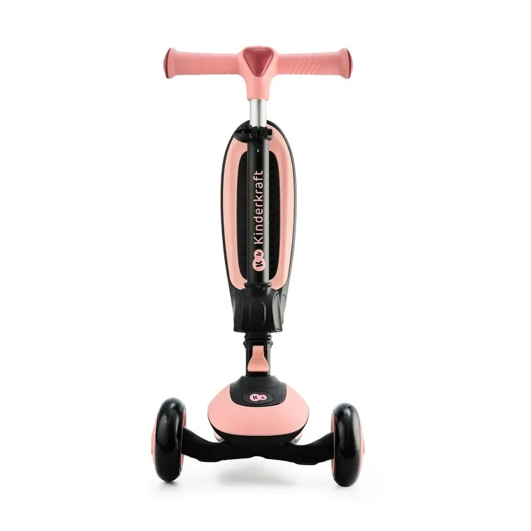 Kinderkraft, Halley, bicicleta si trotineta 2in1, Rose Pink