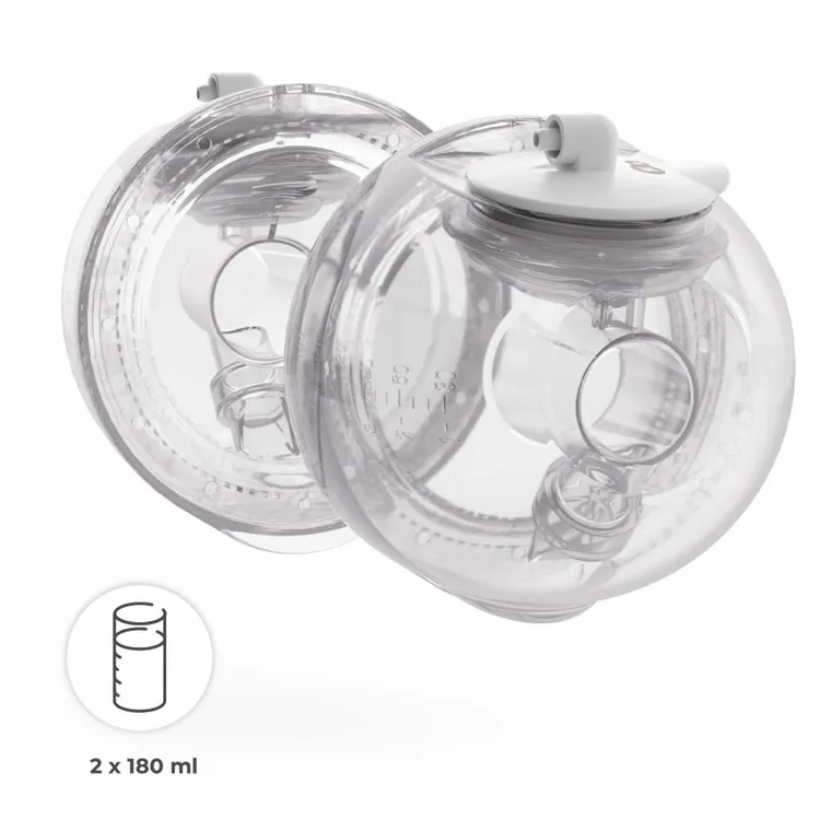 Kinderkraft, Hands-Free, pompa electrica dubla pentru san GentleFlow, Pink