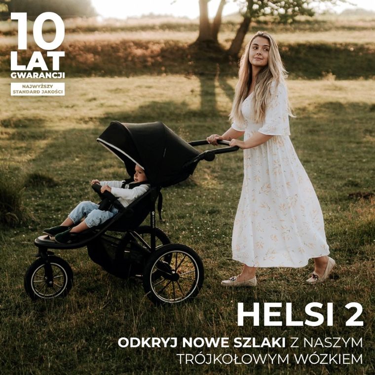 Kinderkraft, Helsi 2, carucior sport, Deep Black