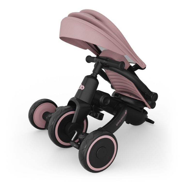 Kinderkraft, Jazz 3, tricicleta multifunctionala 6in1, roz