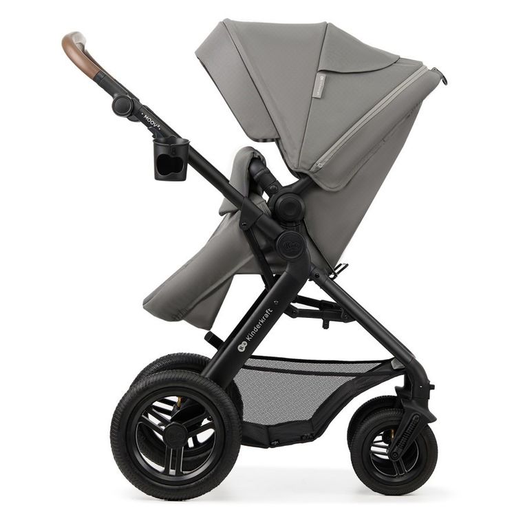 Kinderkraft, Moov 2 Air, carucior multifunctional, 3w1, Light Grey