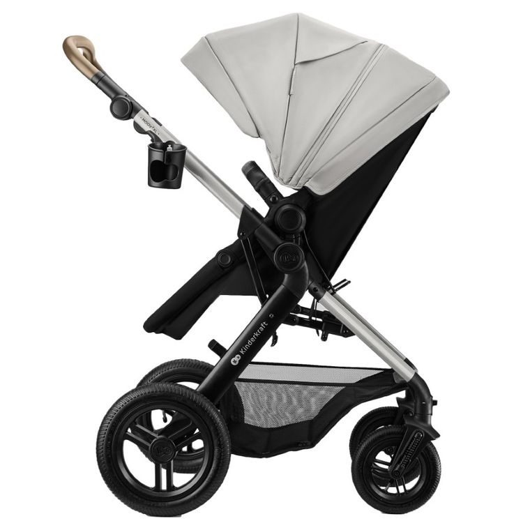 Kinderkraft, Moov 2 XL Air, carucior multifunctional, Moonlight Grey