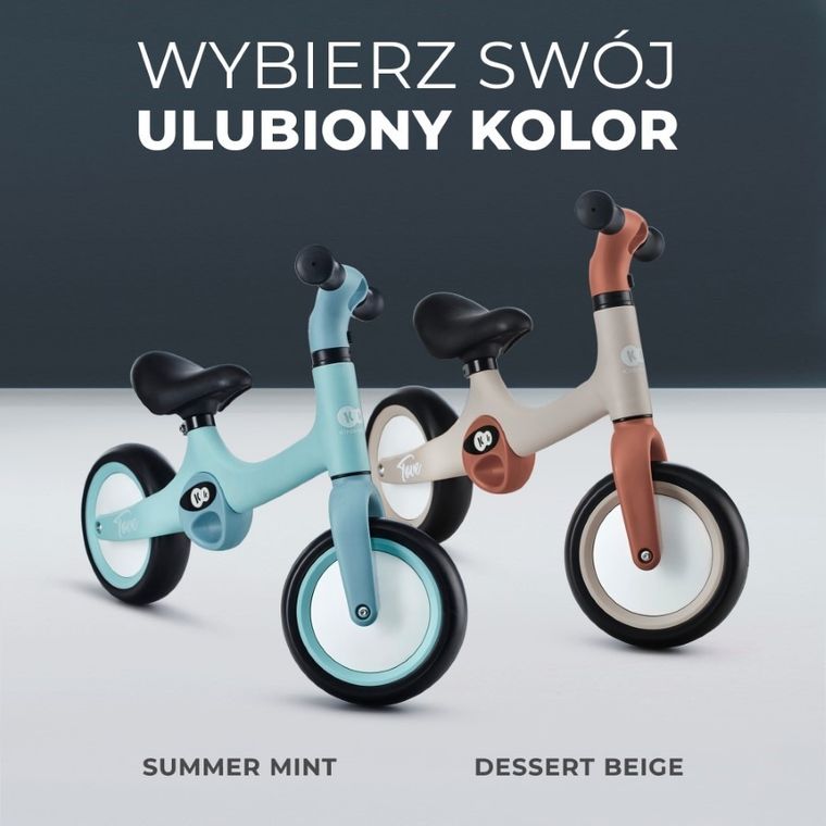 Kinderkraft, Tove, bicicleta fara pedale, Desert Beige