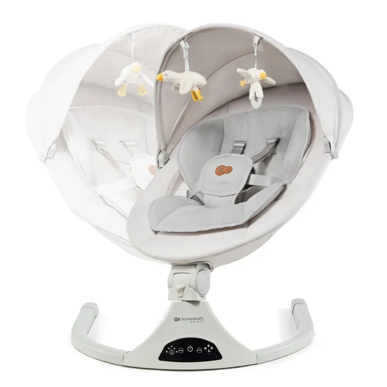 Kinderkraft, Tulsy, balansoarul-sezlong electric, beige