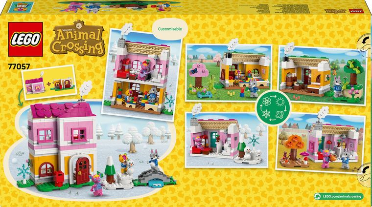 LEGO Animal Crossing, Case creative: anotimpuri distractive, 77057