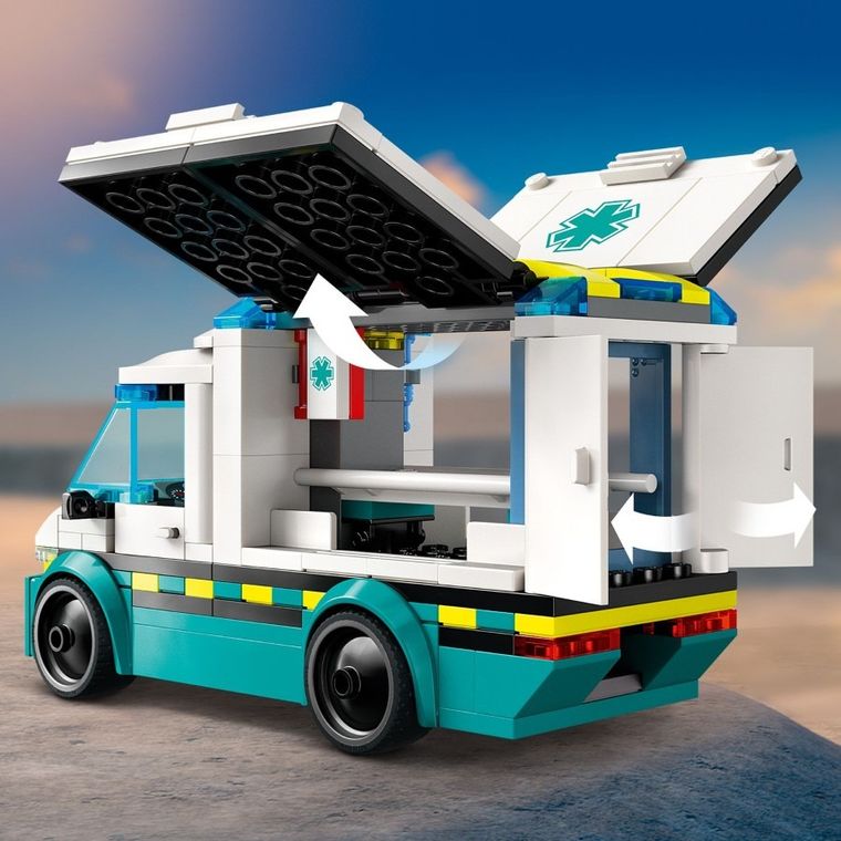 LEGO City, Ambulanta de urgente, 60451