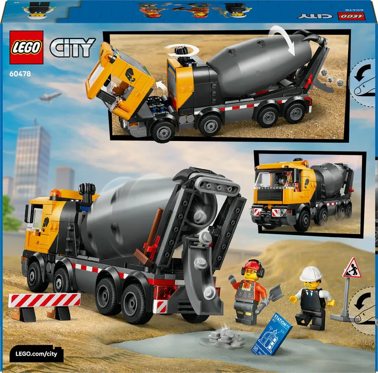 LEGO City, Autobetoniera, 60478