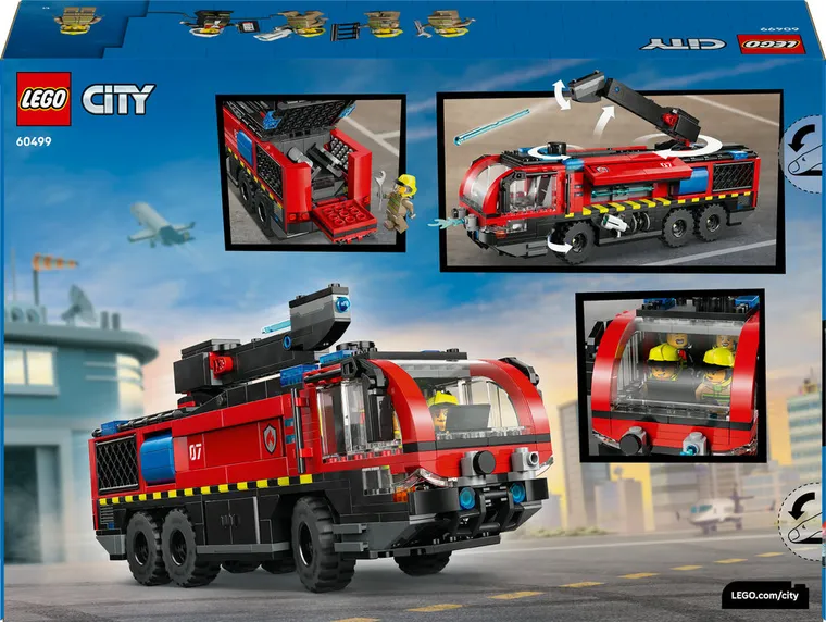 LEGO City, Autospeciala de pompieri la aeroport, 60499
