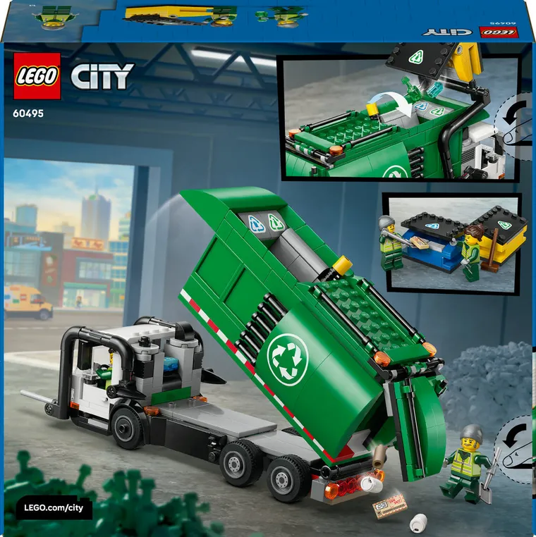 LEGO City, Camion de reciclare, 60495