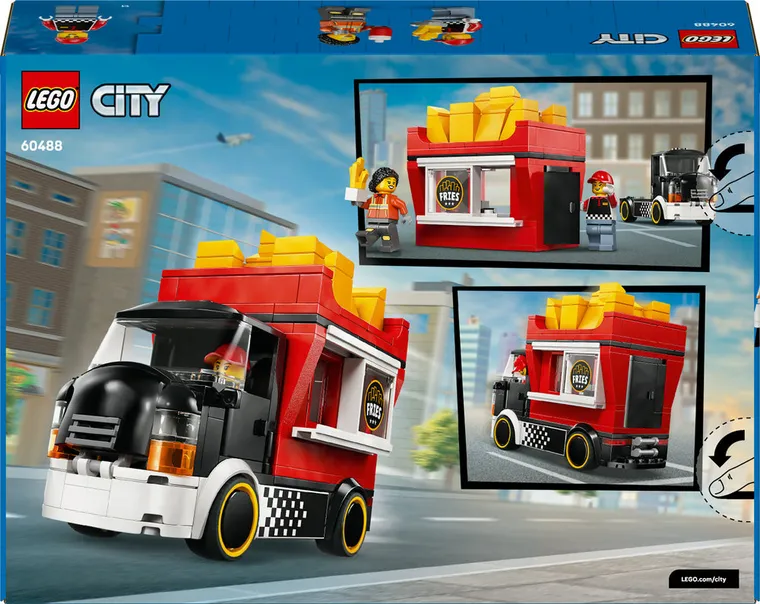 LEGO City, Furgoneta de cartofi prajiti, 60488
