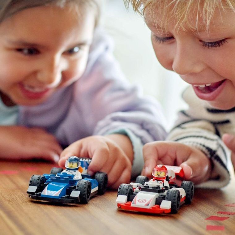 LEGO City, Masini de curse F1 Williams Racing si Haas F1, 60464