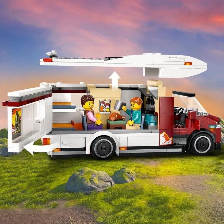 LEGO City, Rulota pentru aventuri de vacanta, 60454