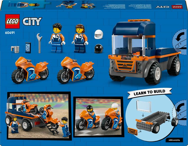 LEGO City, Transportor de motociclete, 60491